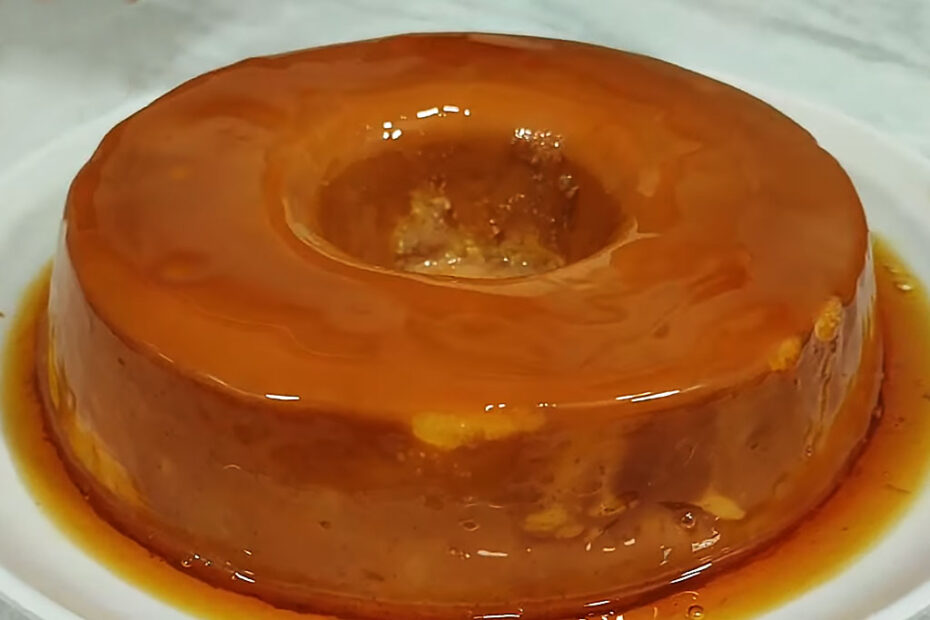 Pudim de Iogurte Caseiro