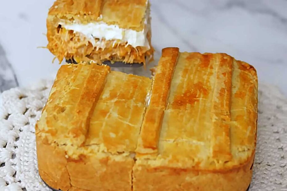 Receita Deliciosa de Empadão de Frango