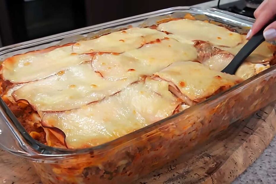 Receita Irresistível de Lasanha Bolonhesa