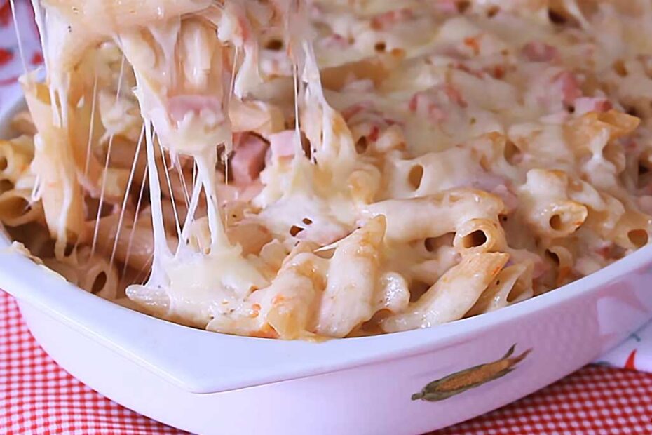 Receita de Macarrão de Forno Cremoso