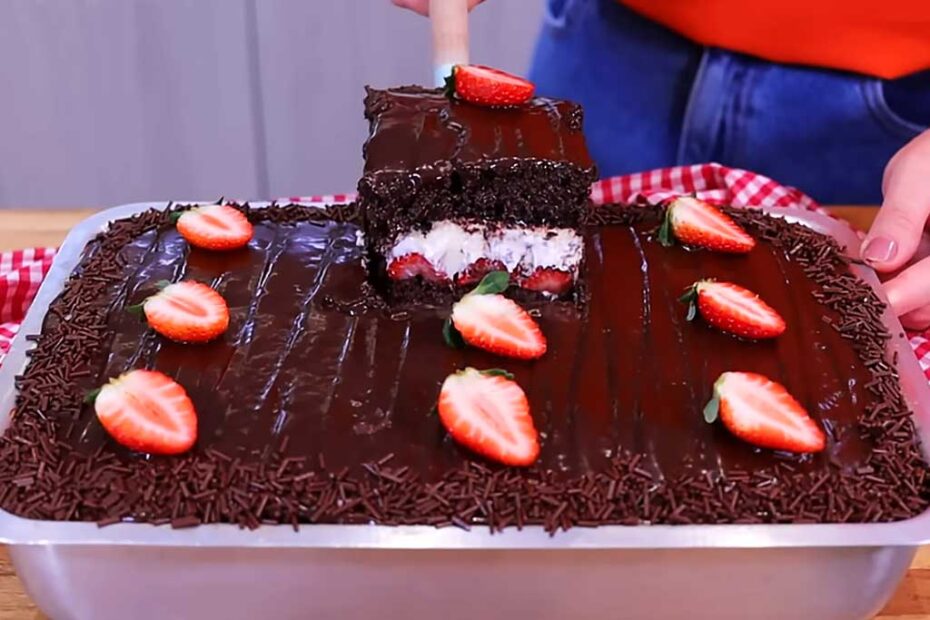 Bolo Gelado de Leite Ninho