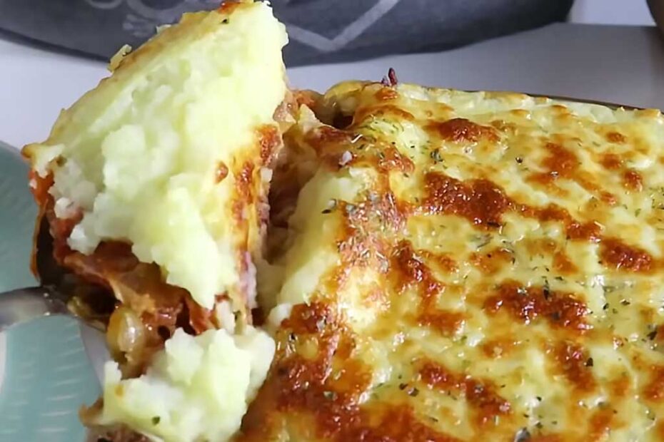 Escondidinho de Batata com Carne Seca