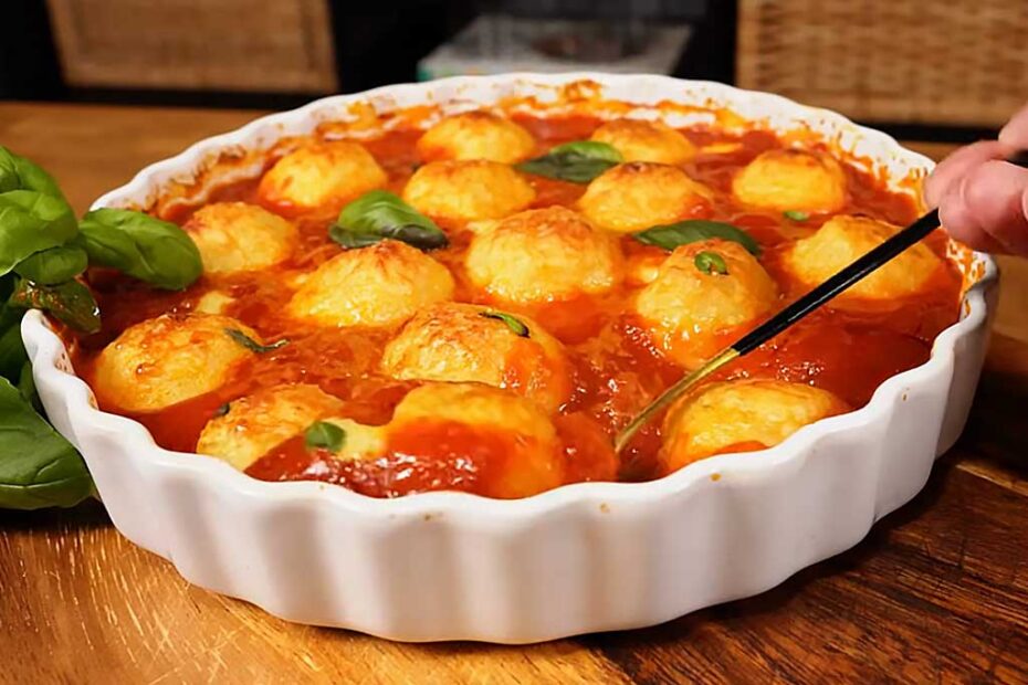 Inhoque Recheado com Queijo