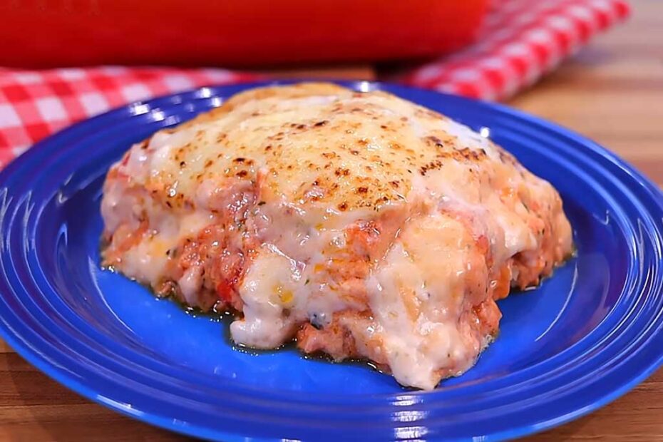 Lasanha de Frango Cremosa