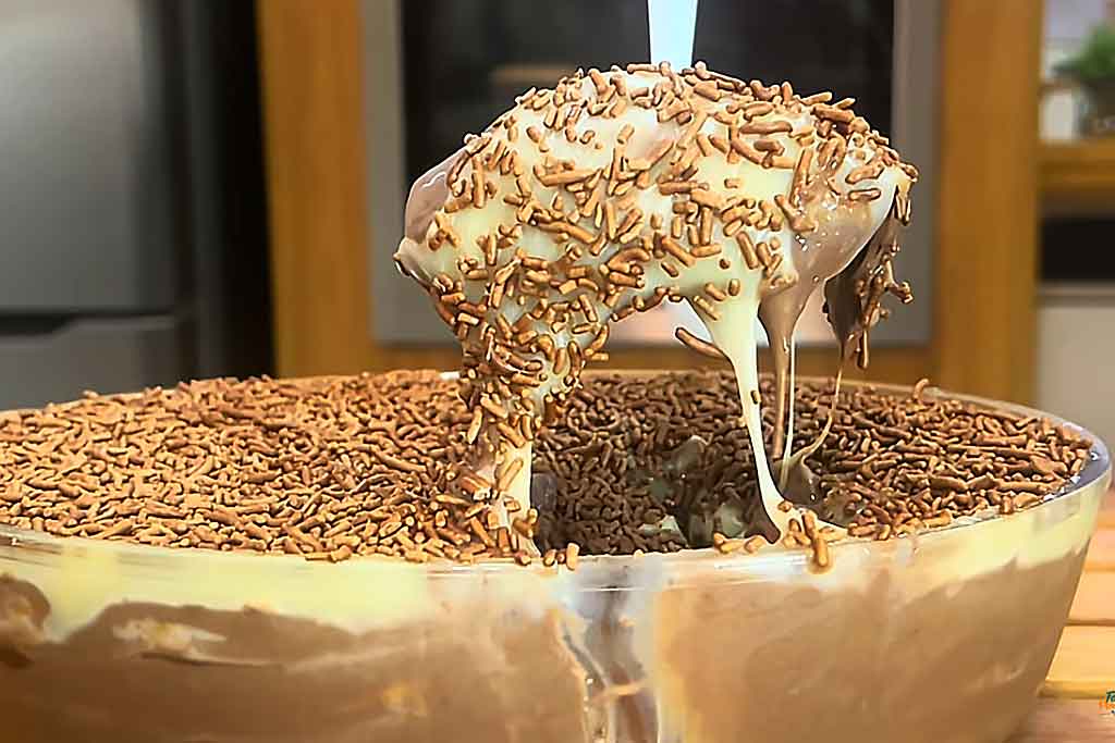 Pavê de Chocolate Maravilhoso