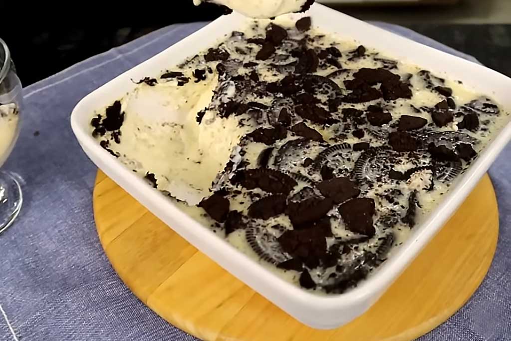 Receita de Mousse de Oreo