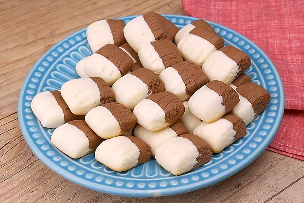 Sequilhos de Leite Ninho com Chocolate