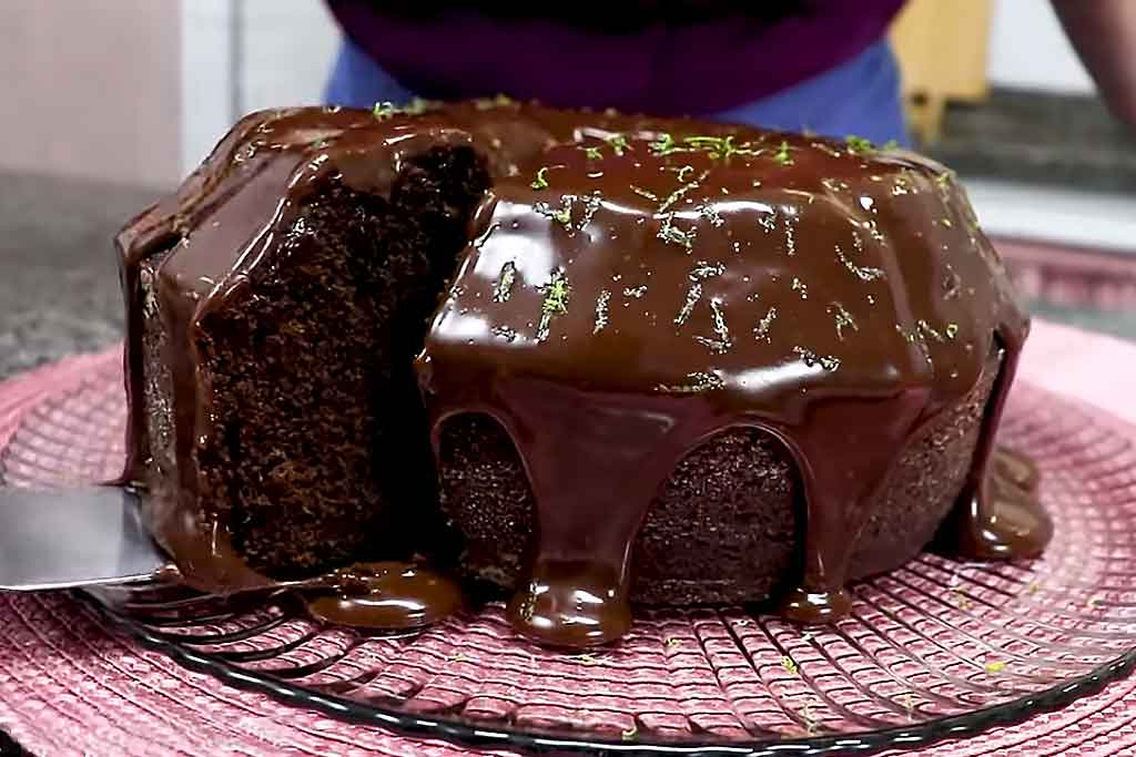 Bolo de Chocolate com Laranja