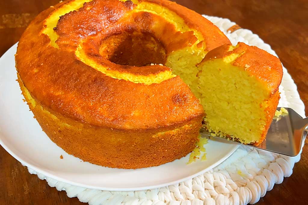 Bolo de Laranja Fofinho