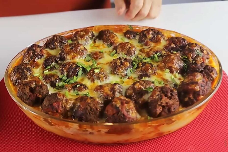 Almôndegas Surpreendentes com Purê de Batata