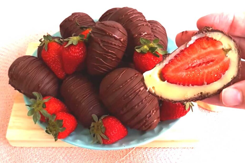 Bombom de Morango Delicioso