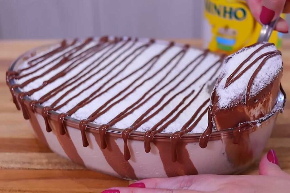 Mousse Trufada de Leite Ninho