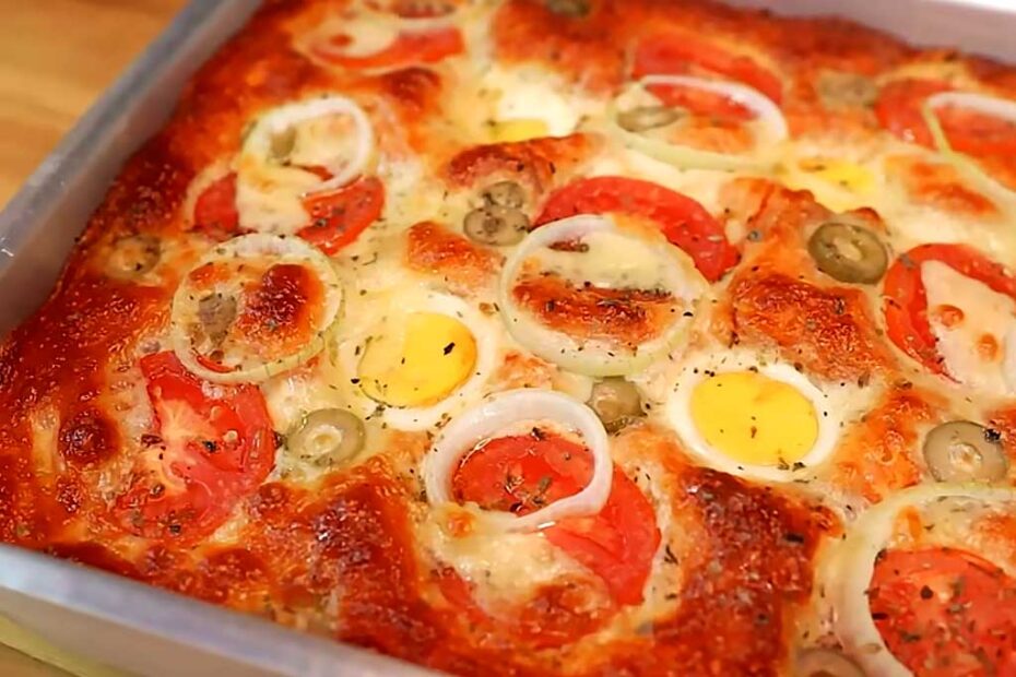 Pizza Caseira Sem Sovar