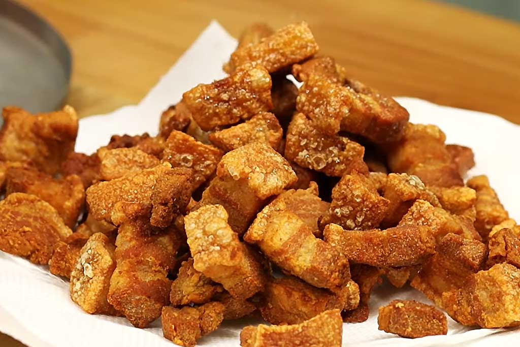 Torresmo Sequinho e Crocante