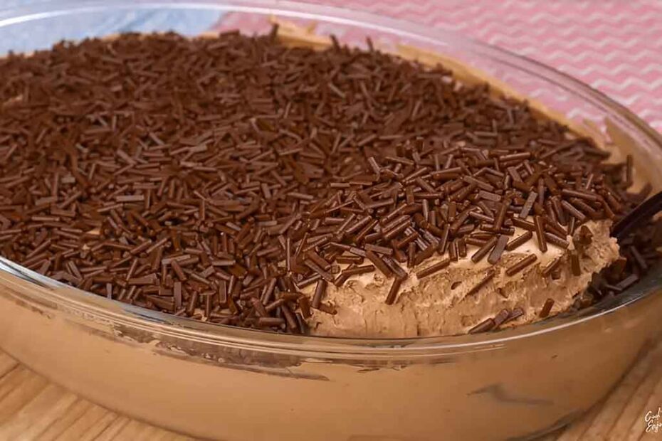 Receita de Mousse de Brigadeiro