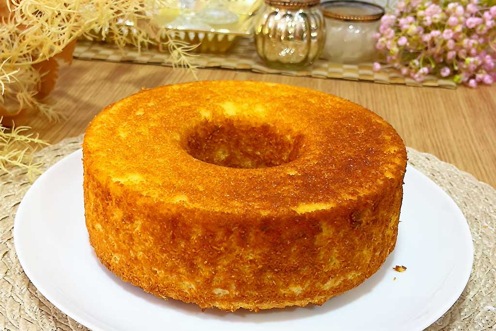 Bolo de Maracujá Sem Trigo