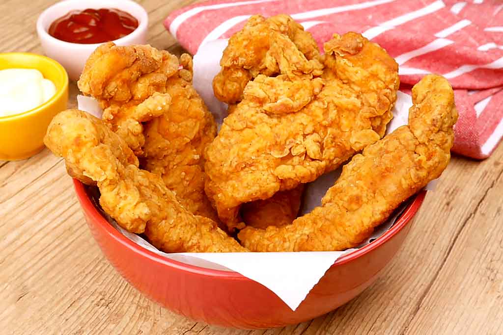Famoso Frango Frito Estilo KFC