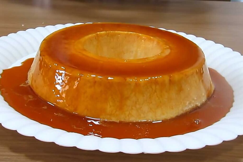 Pudim de Geladeira Sem Ovo