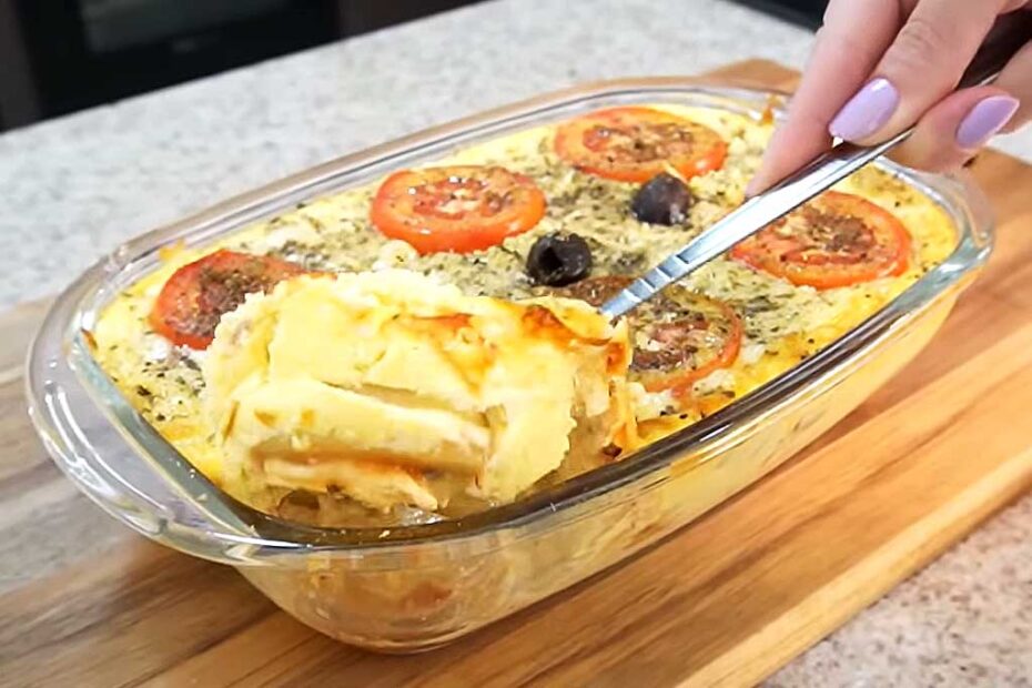 Batata Gratinada de Forno