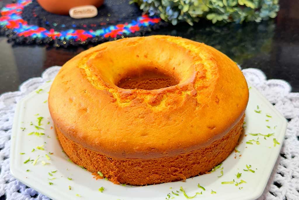 Bolo Caseiro de Laranja