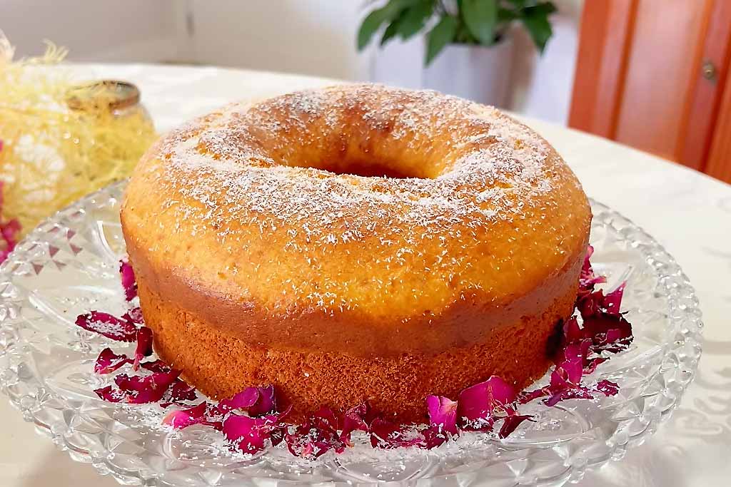 Bolo Saudável de Limão