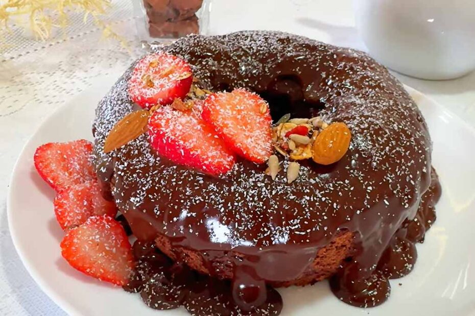 Bolo de Chocolate Saudável