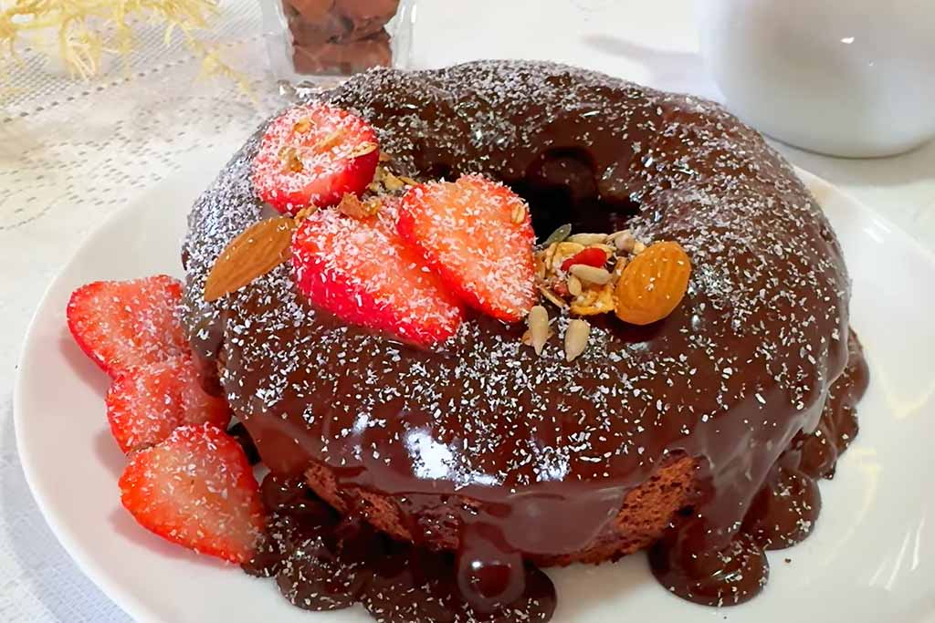 Bolo de Chocolate Saudável