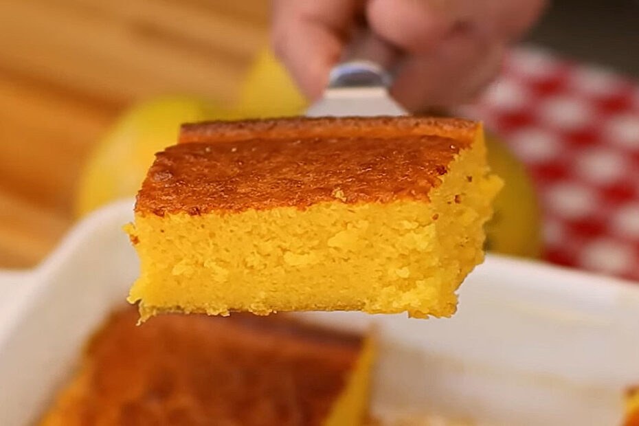 Bolo de Laranja Sem Farinha e Sem Leite