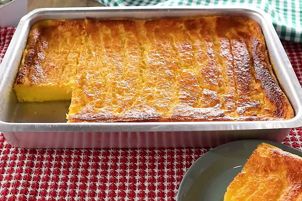 Bolo de Milho Cremoso da Roça