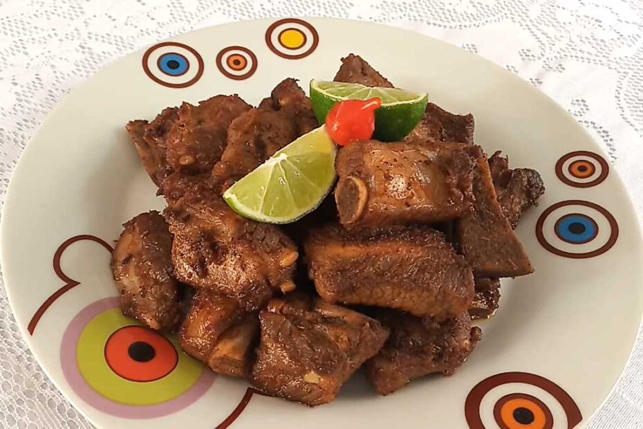 Costelinha de Porco Frita Douradinha