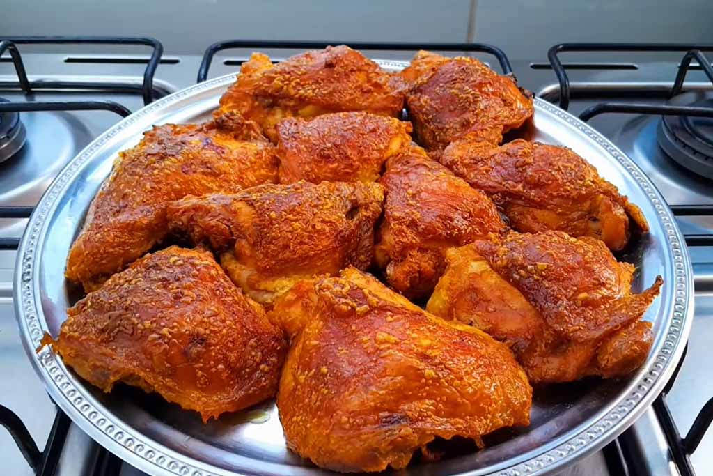 Frango Assado na Maionese