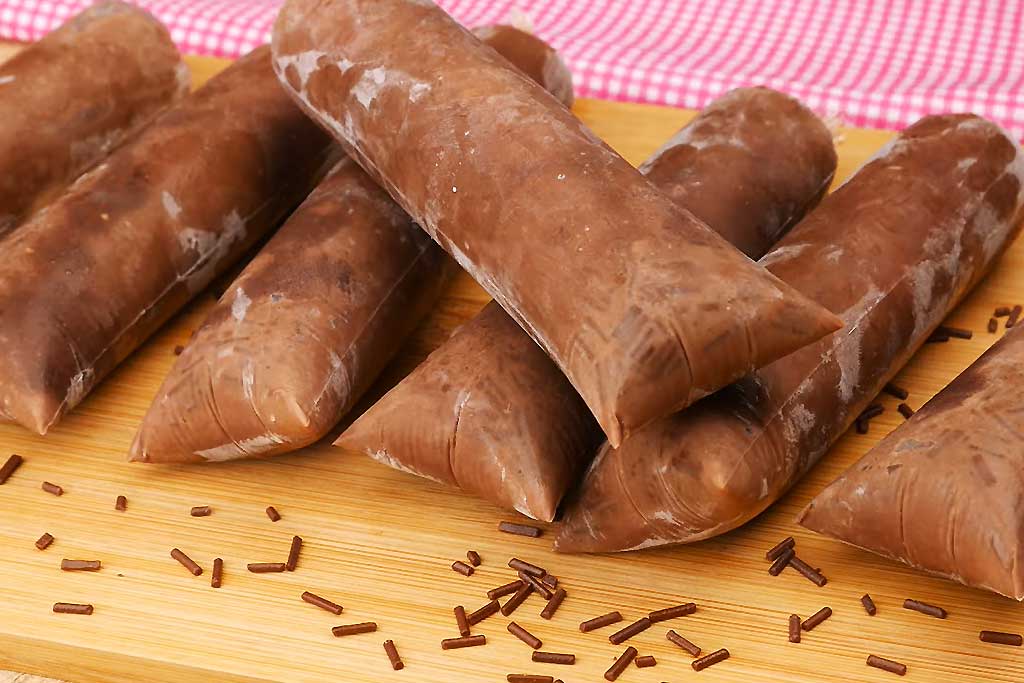 Geladinho de Brigadeiro