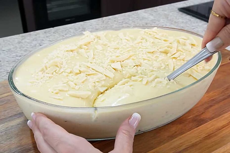 Mousse Gelada de Maracujá