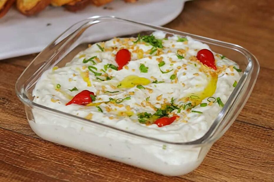 Patê de Alho com Queijo