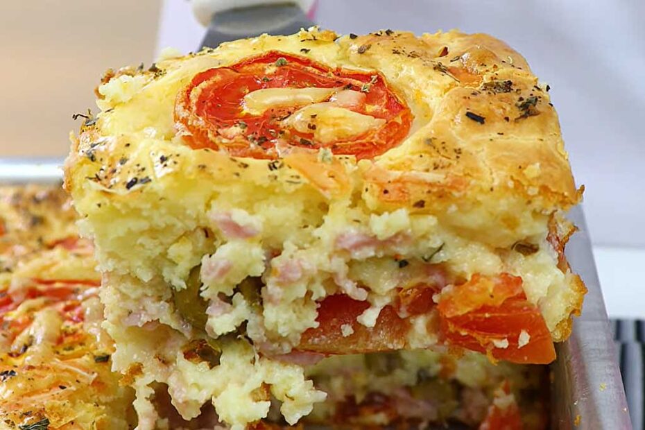 Torta Pizza Rápida e Fácil