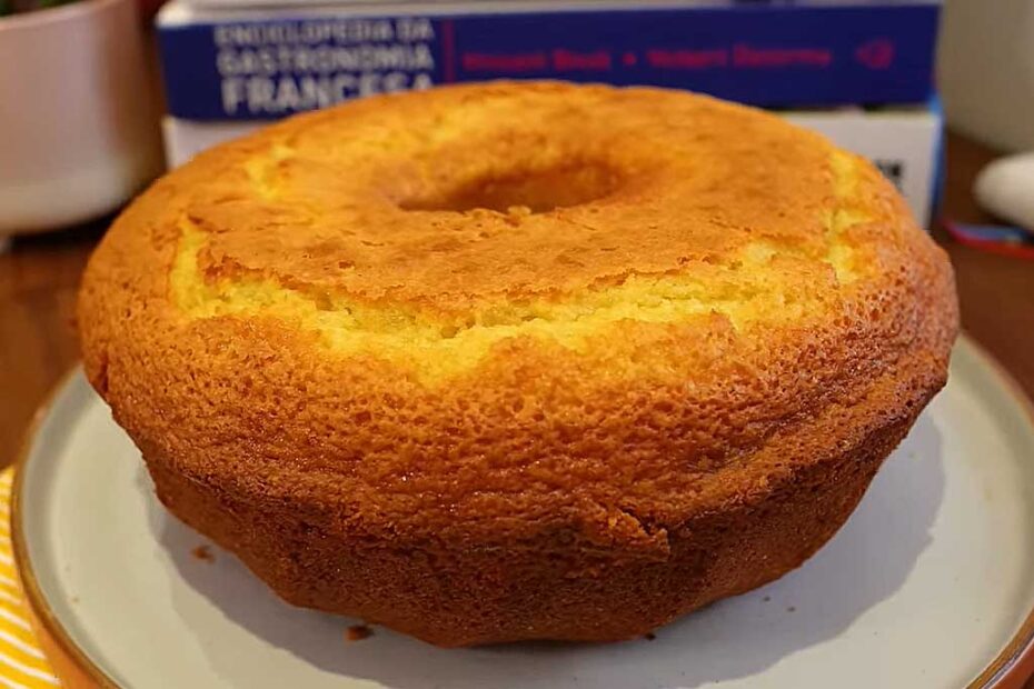 Bolo de Laranja Fofinho Sem Liquidificador