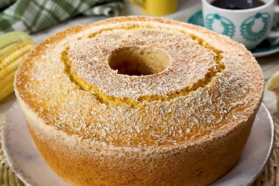 Bolo de Suco de Milho