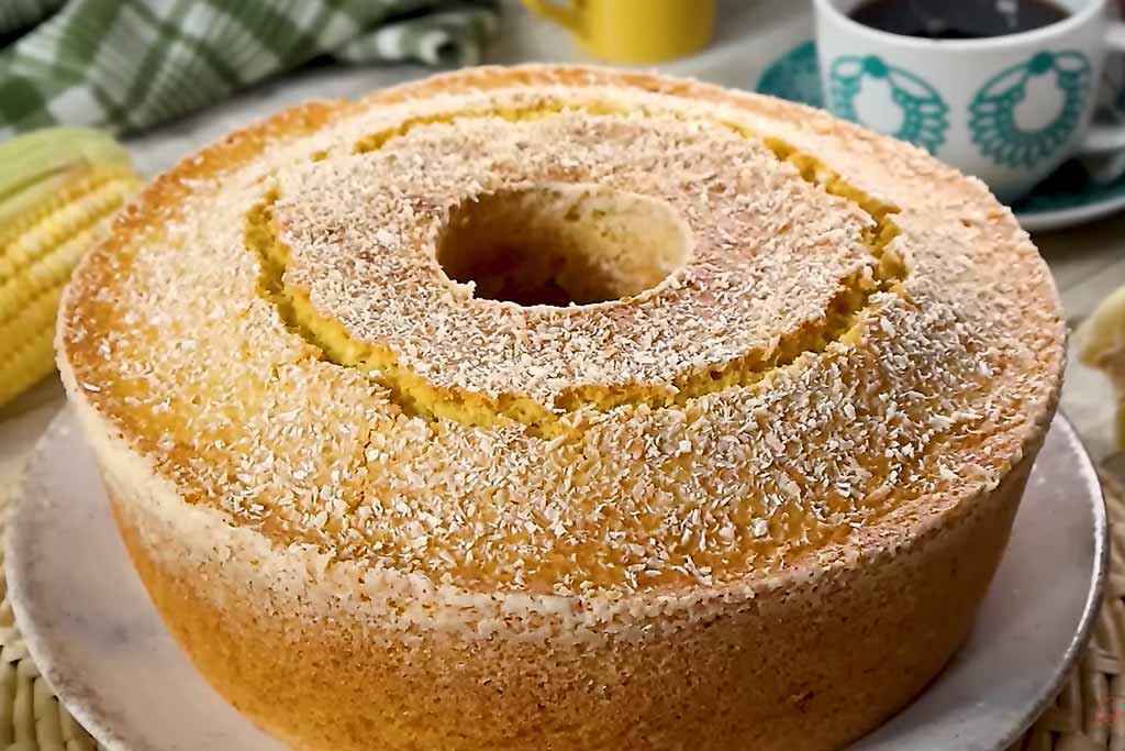 Bolo de Suco de Milho
