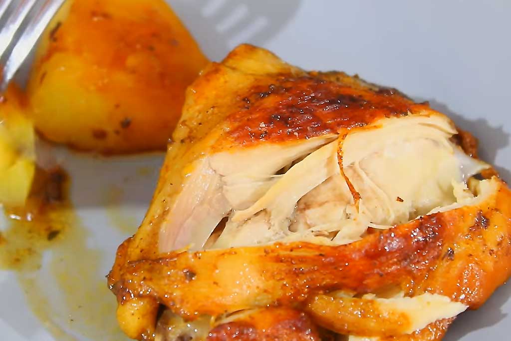Frango Assado na Panela de Pressão