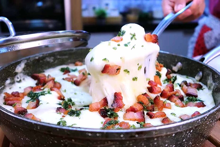 Frango com Batata Cremoso na Frigideira