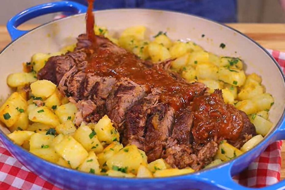 Maminha na Panela de Pressão com Batatas