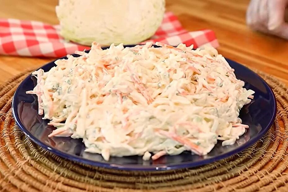 Salada de Repolho Cremosa