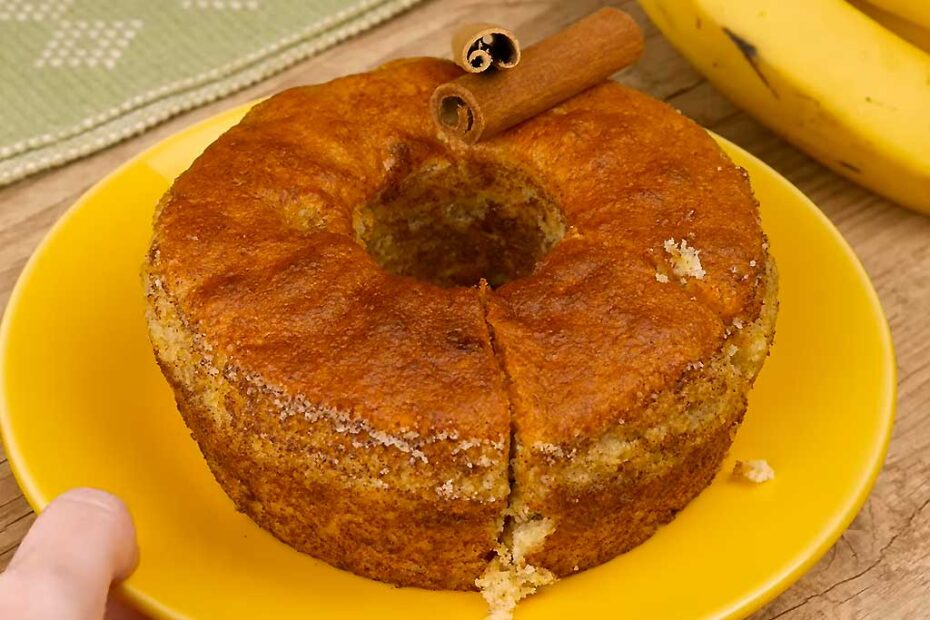 Bolinho de Banana com 1 Ovo