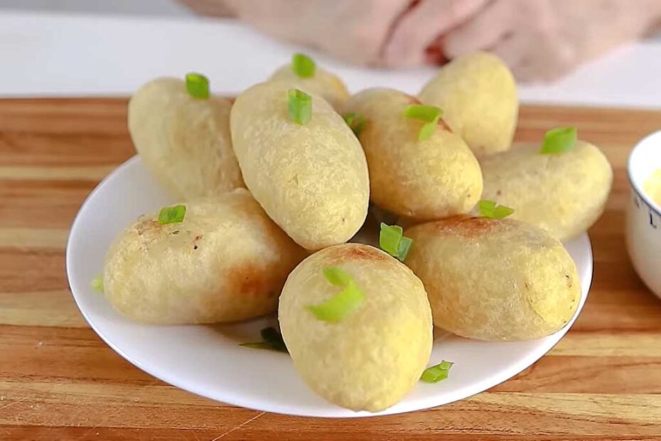 Bolinho de Batata Recheado com Carne Moída