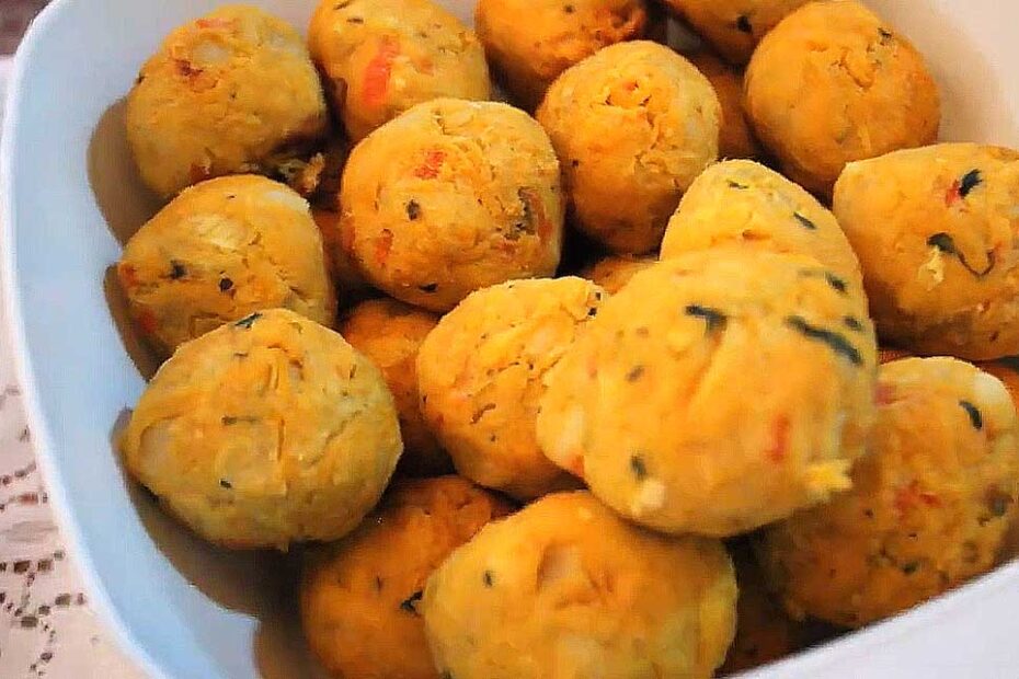 Bolinhos de Batata Doce com Frango