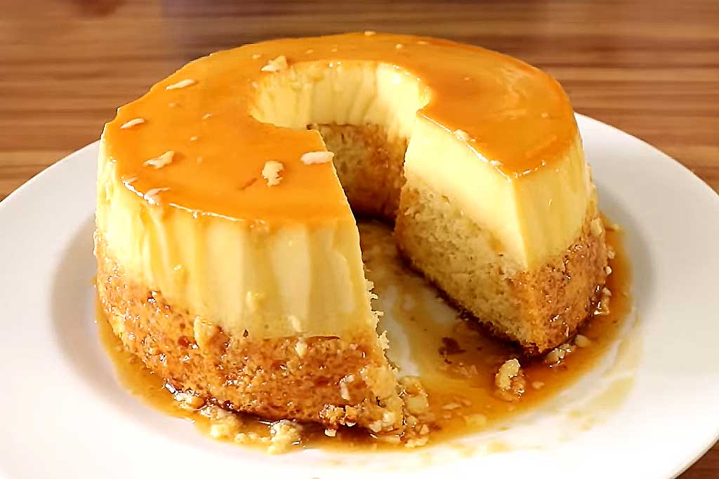 Bolo Pudim Bem Simples