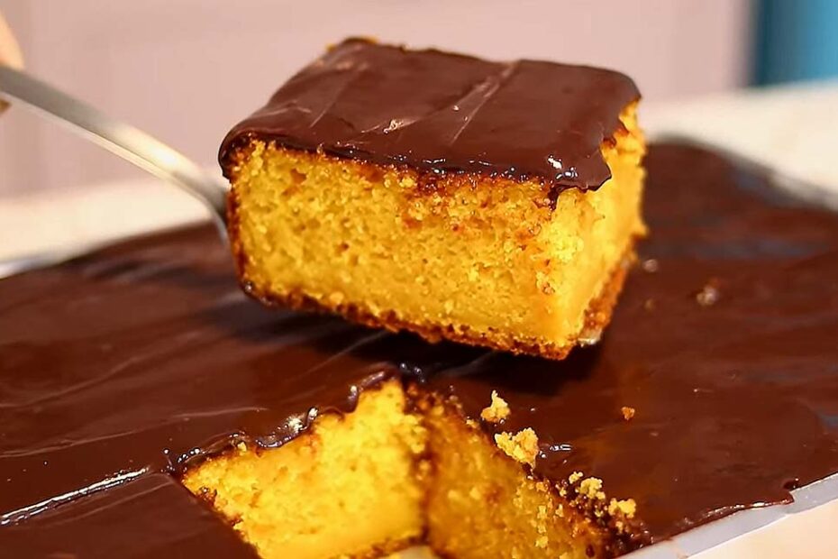 Bolo de Cenoura Saboroso Perfeito