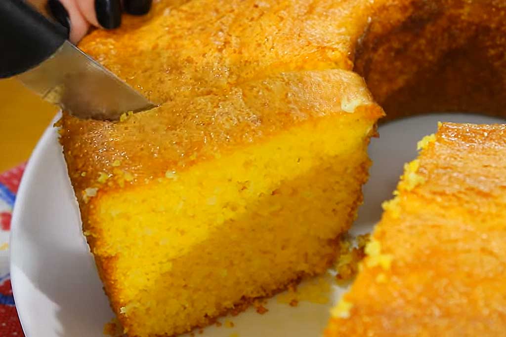 Bolo de Flocão Delicioso