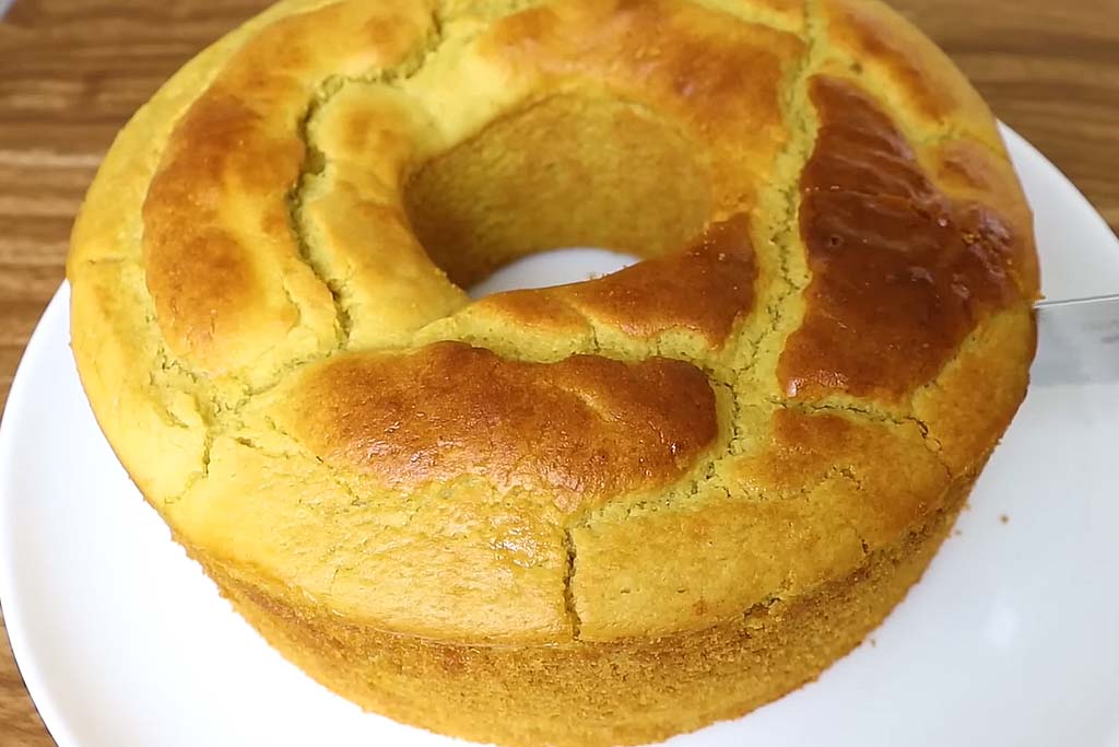 Bolo de Fubá sem Trigo