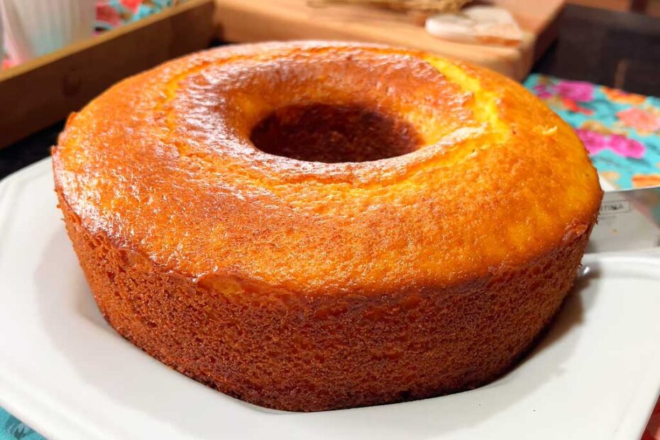 Bolo de Iogurte Fofinho e Delicioso